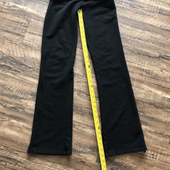 3/$25 - SWS black cotton/spandex yoga pants - Picture 6 of 11